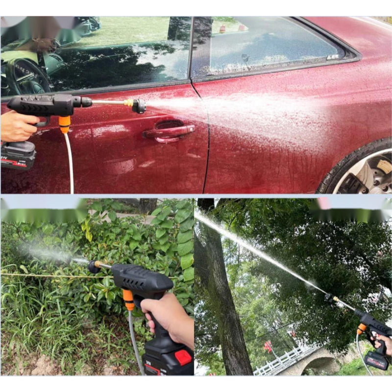 Lavadora Alta Pressão Portátil Regador Lava-jato Bateria 48v