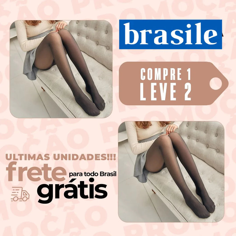 MEIA-CALÇA DE LÃ TRANSLÚCIDA - COMPRE 1 E LEVE 2 + [FRETE GRÁTIS]